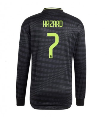 Real Madrid Eden Hazard #7 Tredjedrakt 2022-23 Langermet